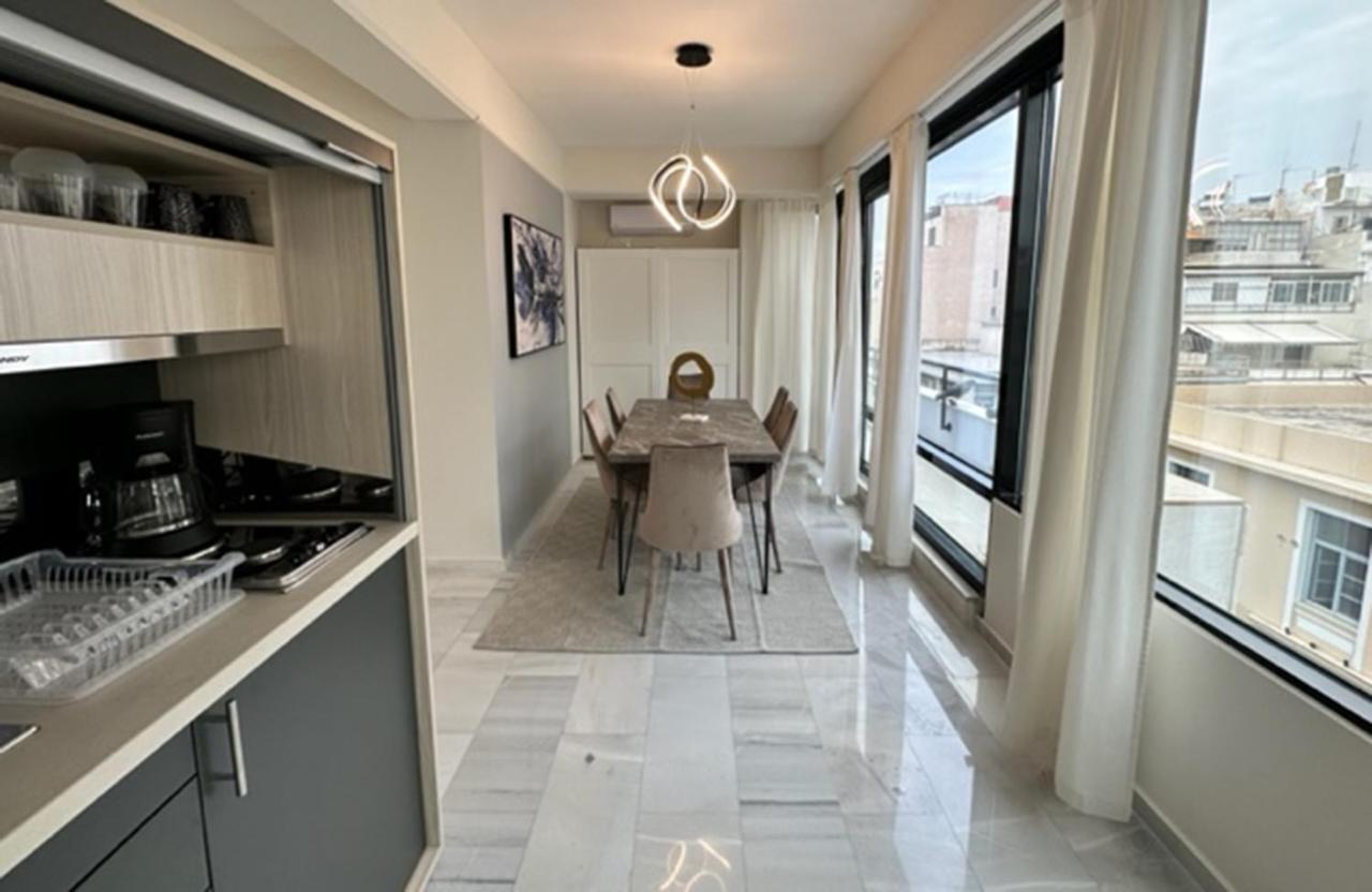 Melma Properties - Aria-Piraeus Central Penthouse Buitenkant foto