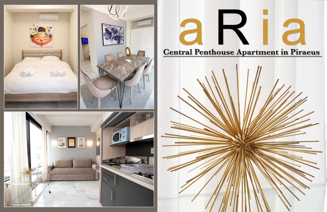 Melma Properties - Aria-Piraeus Central Penthouse Buitenkant foto
